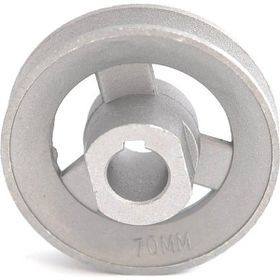 BDR 70 mm Motor Alüminyum Düz Kasnak