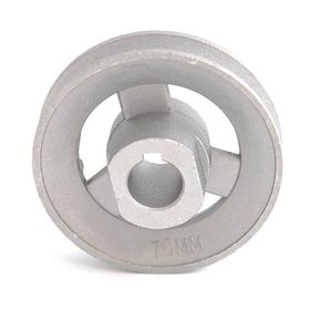 BDR 70 mm Motor Alüminyum Düz Kasnak