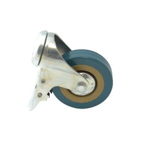 BDR 75X21 M12 Makine Tekerleği Büyük Frenli Teker