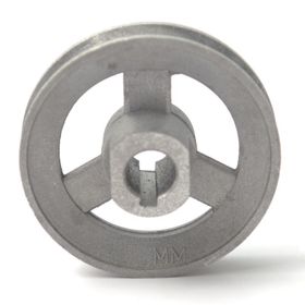 BDR 90 mm Motor Alüminyum Düz Kasnak