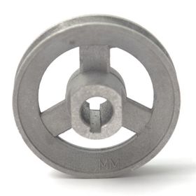BDR 90 mm Motor Alüminyum Düz Kasnak