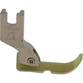 BDR T36LN Sol Düz Makine Plastik Fermuar Teflon Ayak