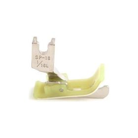 BDR Tsp-18 1/16L Düz Makine Plastik Teflon Sol Çimalı Ayak