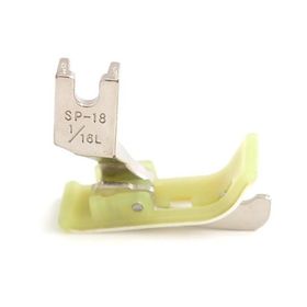 BDR Tsp-18 1/16L Düz Makine Plastik Teflon Sol Çimalı Ayak