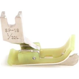 BDR Tsp-18 1/32L Düz Makine Plastik Teflon Sol Çimalı Ayak