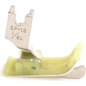 BDR Tsp-18 1/8l Düz Makine Plastik Teflon Sol Çimalı Ayak