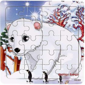 BDZ Mall 303 Puzzle Bebek Çocuk Oyuncak Bulmacalar Karikatür Dinozor Hayvan Erken Eğitici Oyuncaklar İçin Ahşap Yapboz