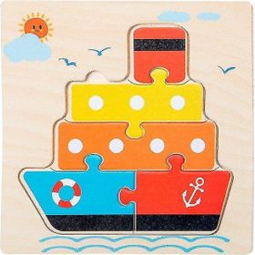 BDZ Mall 418 Oyuncaklar 3D Bulmaca Kurulu Montessori Oyuncaklar Çocuklar Çocuklar İçin Bebek Erken Eğitim Ahşap Yapboz
