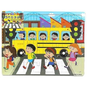 BDZ Mall 44 ADET11 60 Parça Puzzle Çocuk Oyuncakları Bebek Bulmacalar Karikatür Jurassic Dinozor Hayvan Ahşap Yapboz