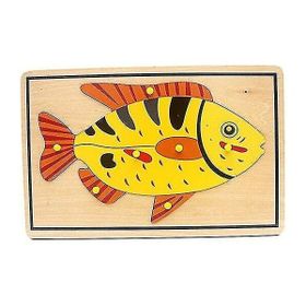 BDZ Mall Balık Bebek Oyuncak Çocuklar Montessori Bilim Oyuncaklar Hayvanlar Çocuklar İçin Erken Çocukluk İçin Ahşap Yapboz