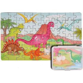 BDZ Mall G Diy Puzzle Karikatür Kutulu Hayvan Trafik Numarası Mektubu Erken Eğitici Oyuncaklar Hediyeler Yurt Dışından Renkli Ahşap Yapboz