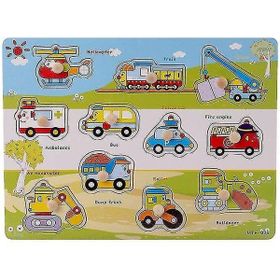 BDZ Mall HH080 Büyük Boy Montessori 3D Ahşap Eğitim Çocuk Oyuncakları El Kepçe Kurulları Oyuncaklar Erken Puzzle