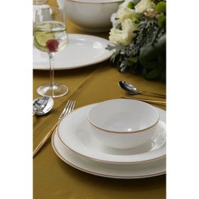 Be Original Monarch Bone China Gold 60 Parça 12 Kişilik Yemek Takımı