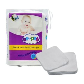 Be-Ped 60 Adet Bebek Temizleme Pamuğu