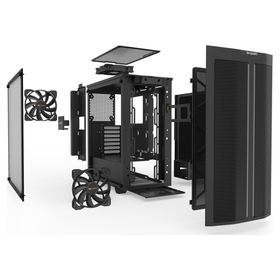 be quiet! BGW37 Pure Base 500DX Pencereli Siyah Oyuncu Kasası