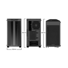 be quiet! Pure Base 500FX BGW43 Siyah Oyuncu Kasası