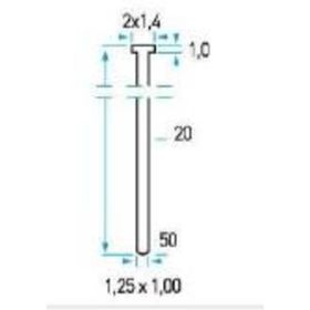 Bea SKAM 338NK 2000 Adet 38 mm Başlı Çivi