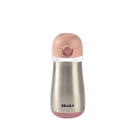Beaba Old Pink 350 ml Çelik Suluk