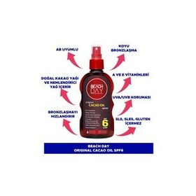Beach Day 150 ml SPF6 Cacao Oil Sprey