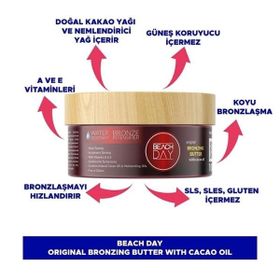 Beach Day Kakao 100 ml Yoğun Bronzlaştırıcı Yağ