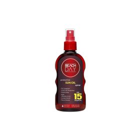 Beach Day Spf 15 Sprey 150 ml Bronzlaştırıcı Koruyucu Güneş Yağı