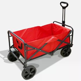 Beach Waggon Kırmızı Katlanır Taşıma Arabası