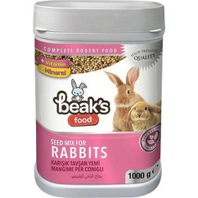 Beaks 1000 gr Karışık Tavşan Yemi
