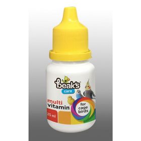 Beaks 25 ml Kuşlar İçin Sıvı Multi Vitamin Takviyesi