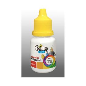 Beaks 25 ml Kuşlar İçin Sıvı Multi Vitamin Takviyesi
