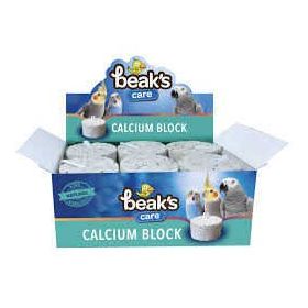 Beaks 4.5x2.5 cm 12 Adet Kuş Kalsiyum Bloğu Gaga Taşı