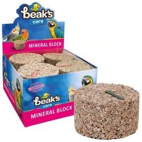 Beaks 6.5x4 cm 8 Adet Papağan Ve Paraket Mineral Bloğu