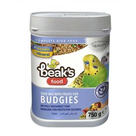 Beaks Meyveli 750 gr Muhabbet Kuşu Yemi