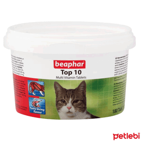 Beaphar 10 180 Tablet Vitaminli Kedi Vitamin Tableti