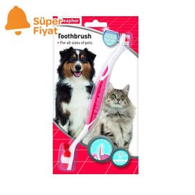 Beaphar Toothbrush Çift Taraflı Kedi ve Köpek Diş Fırçası