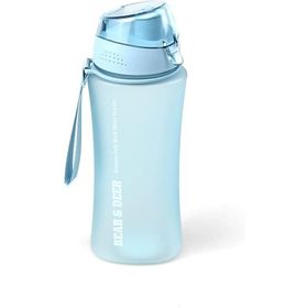 Bear & Dear MT0026 480 ml Buzlu Mavi Otomatik Kapak Matara
