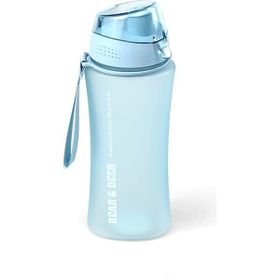 Bear Deer 480 ml MT0026 Buzlu Mavi Otomatik Kapak Matara