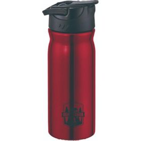 Bear Deer 500 ml Metalik Kırmızı Çelik Termos