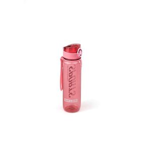 Bear Deer 700 ml MT0028 Otomatik Kapak Şeffaf Pembe Matara