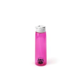 Bear Deer 750 ml MT0005 Tritan Oynar Tutacaklı Pembe Şeffaf Plastik Matara