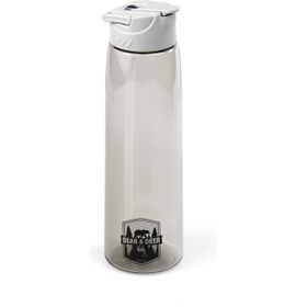 Bear Deer MT0005 750 ml Pastel Gri Şeffaf Plastik Matara
