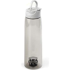 Bear Deer MT0005 750 ml Pastel Gri Şeffaf Plastik Matara