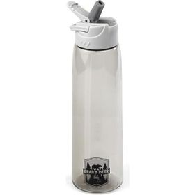 Bear Deer MT0005 750 ml Pastel Gri Şeffaf Plastik Matara