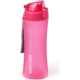 Bear Deer MT0025 660 ml Buzlu Pembe Otomatik Kapak Matara