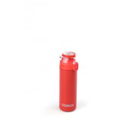 Bear Deer MT0033 450 ml Şeffaf Kapak Kırmızı Çelik Matara