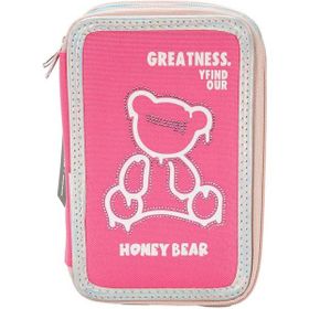 Bear&Deer BD-KCS224 Pembe Honey Bear Kalem Kutusu