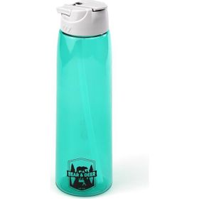 Bear&Deer MT0005 Tritan Oynar Tutacaklı Pastel Yeşil Şeffaf 750 ml Plastik Matara