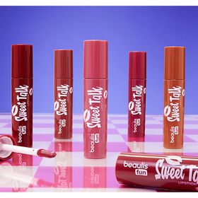 Beaulis 217 Peach Kiss Fun Sweet Talk Blur Lipstick Ruj
