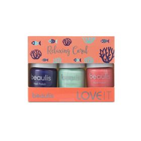 Beaulis 80's Relax Coral Seri 3'lü Oje
