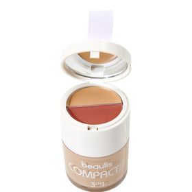 Beaulis Compact It 115 Natural Beige Fondöten Allık Kapatıcı