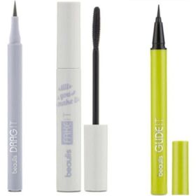 Beaulis Drag It Eyeliner + Fake It Maskara + Glide It Eyeliner